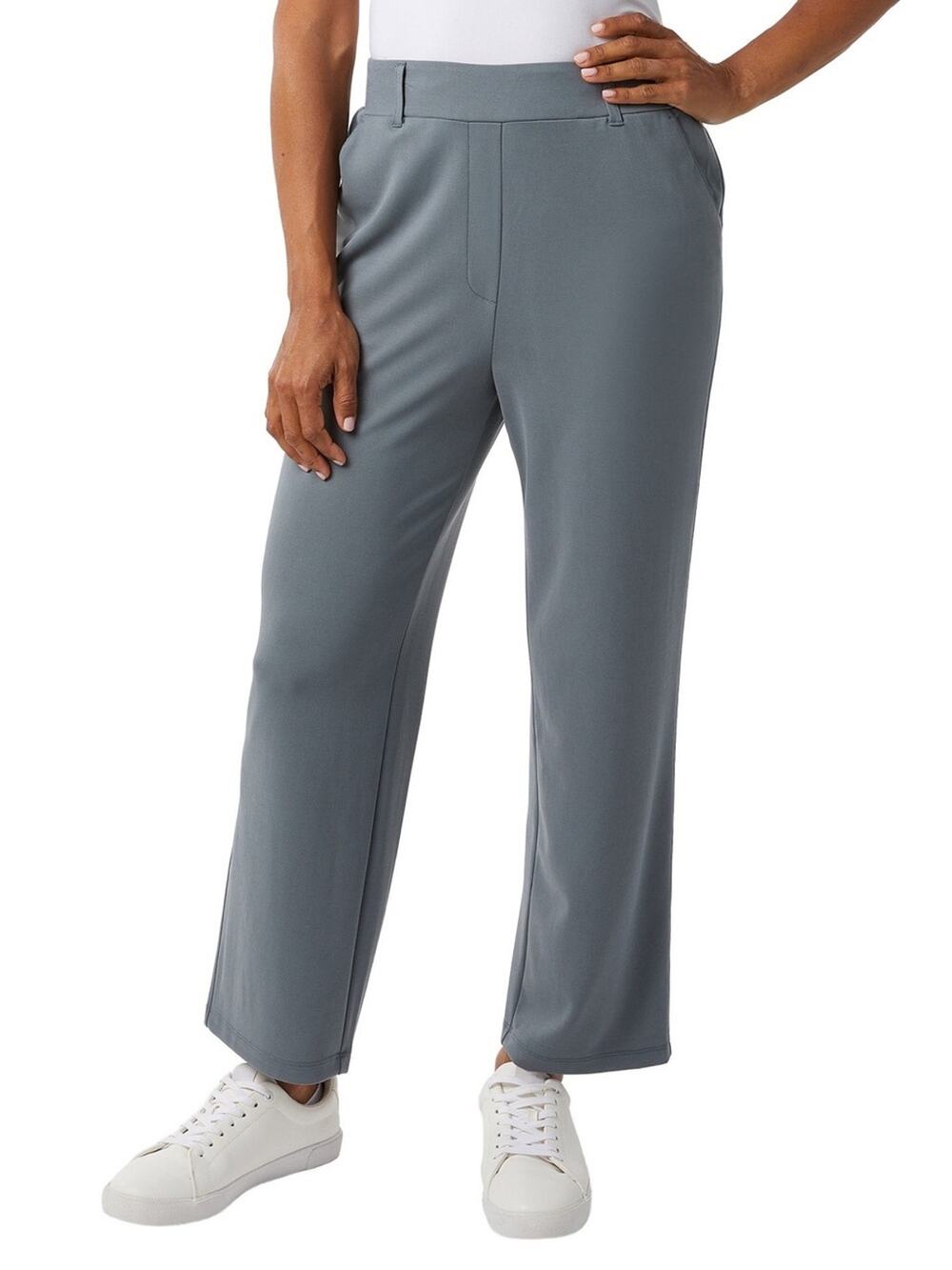32 Degrees Women's Pull-On Pants 4 way Stretch Blue XXL NWT